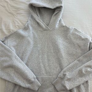 Hollister Light Gray Oversized Hoodie🤍